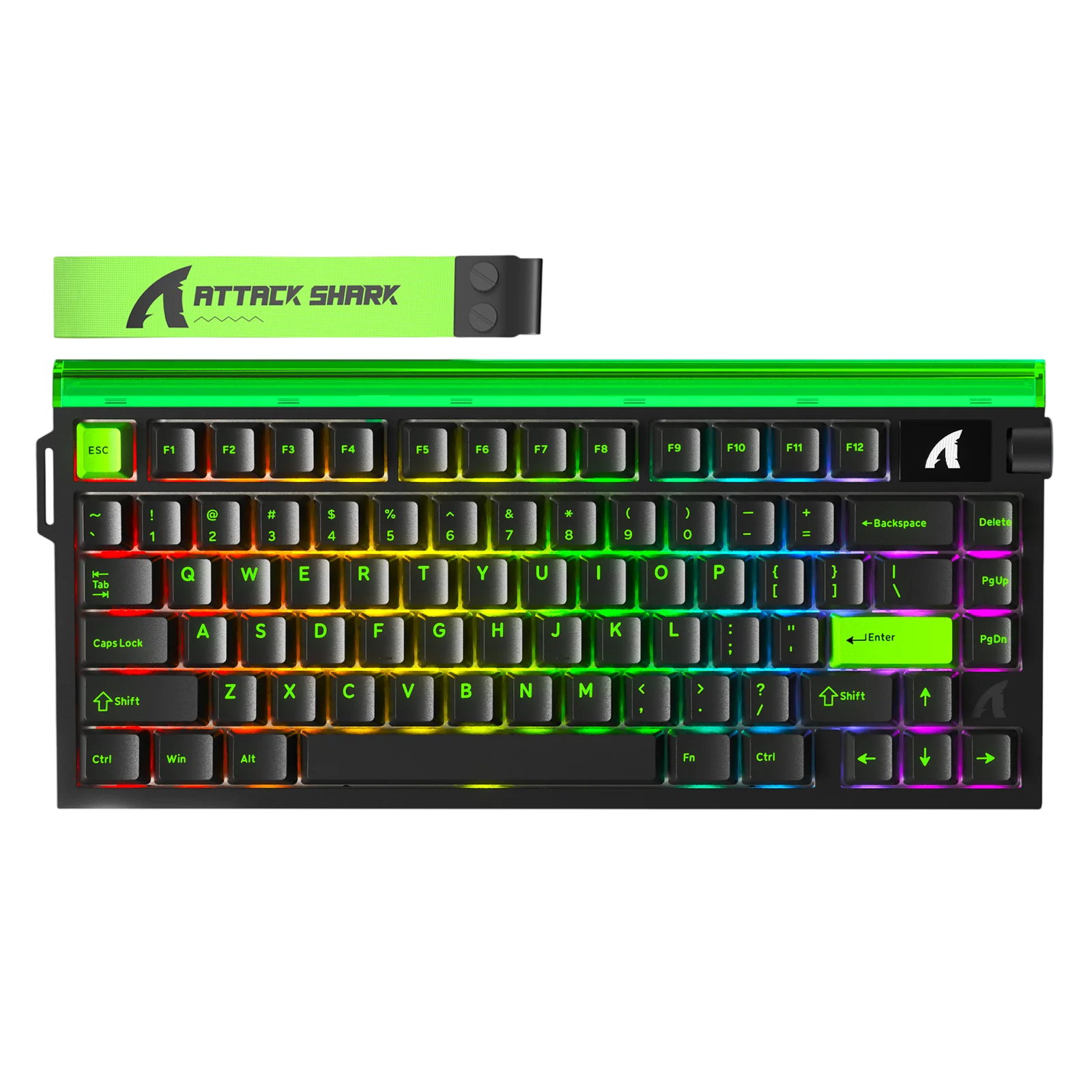ATTACK SHARK R85 HE BLACK GREEN