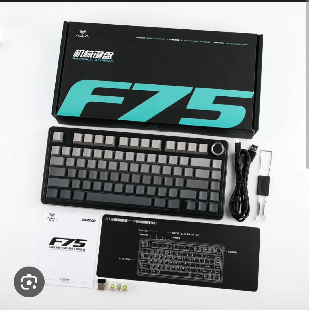 Aula F75 Pro Degrade Gris